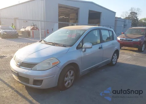 2007 Nissan Versa 1.8Sl from USA, damaged, VIN 3N1BC13E57L399095